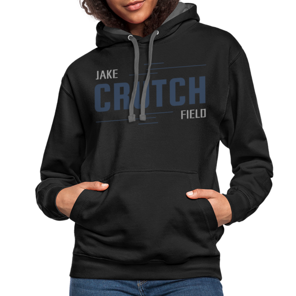 Crutchfield Logo Hoodie [Unisex] - black/asphalt