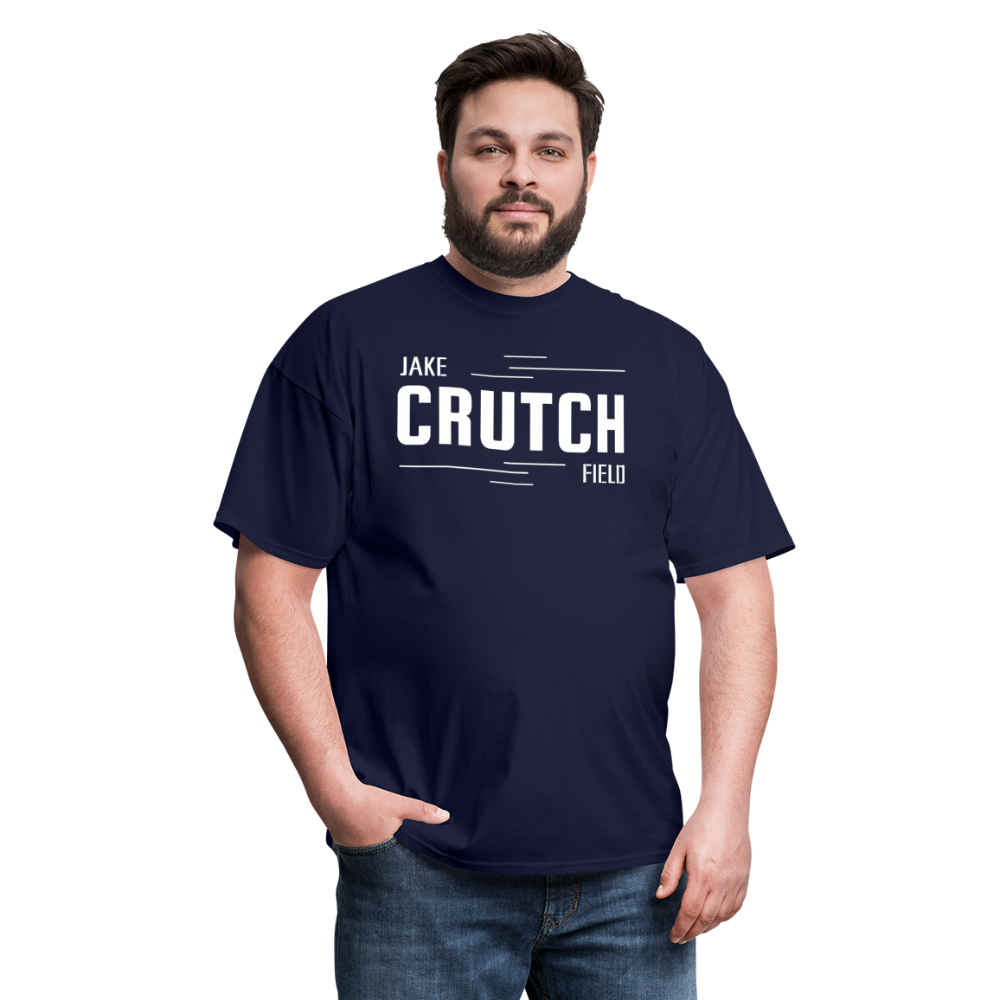 Crutchfield White Logo Classic T-Shirt [Unisex] - navy