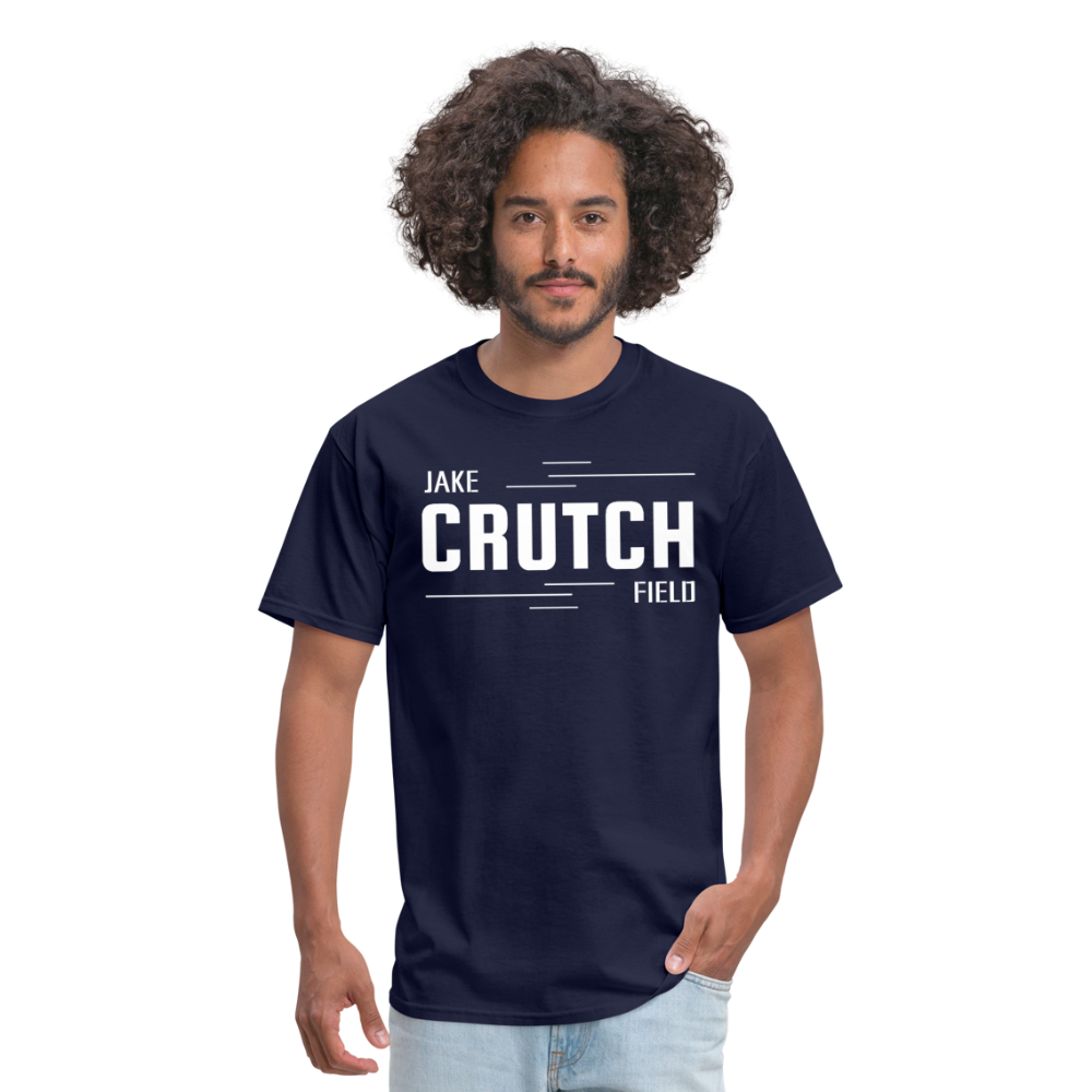 Crutchfield White Logo Classic T-Shirt [Unisex] - navy