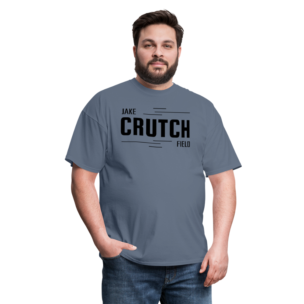 Crutchfield Black Logo Classic T-Shirt [Unisex] - denim