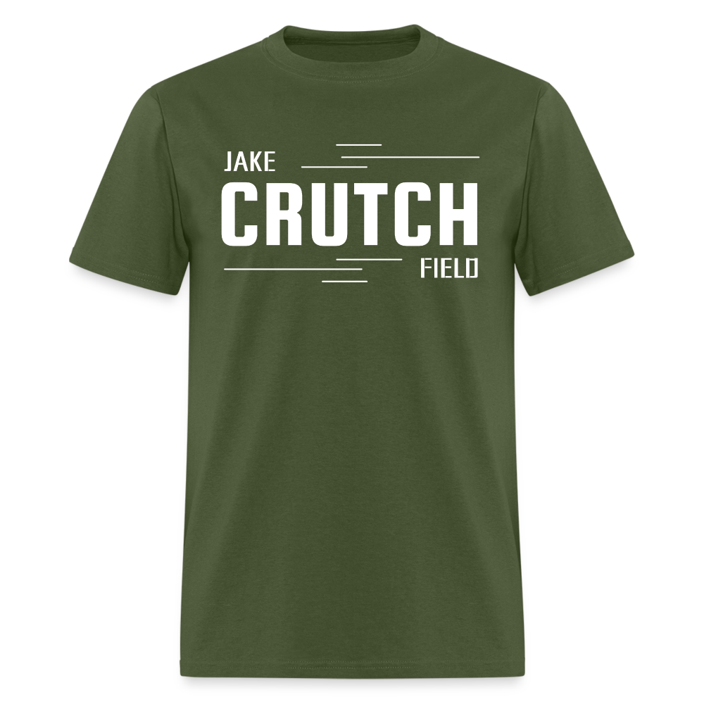 Crutchfield White Logo Classic T-Shirt [Unisex] - military green