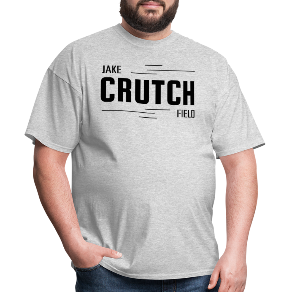 Crutchfield Black Logo Classic T-Shirt [Unisex] - heather gray