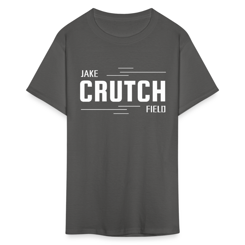 Crutchfield White Logo Classic T-Shirt [Unisex] - charcoal