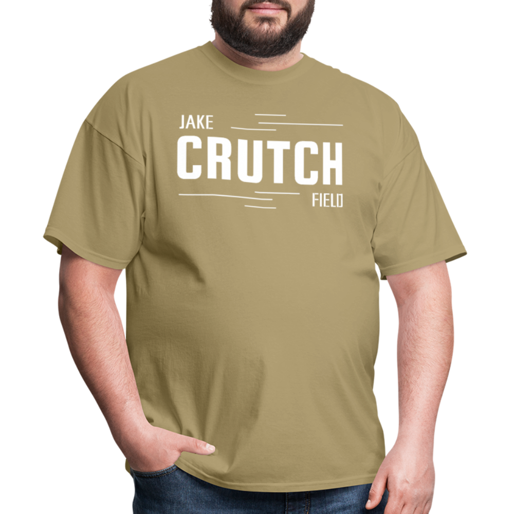 Crutchfield White Logo Classic T-Shirt [Unisex] - khaki