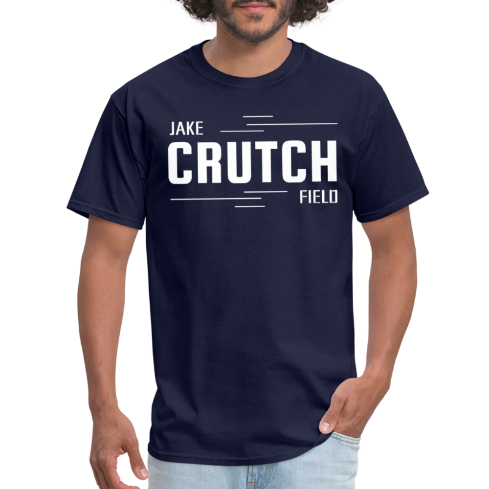 Crutchfield White Logo Classic T-Shirt [Unisex] - navy